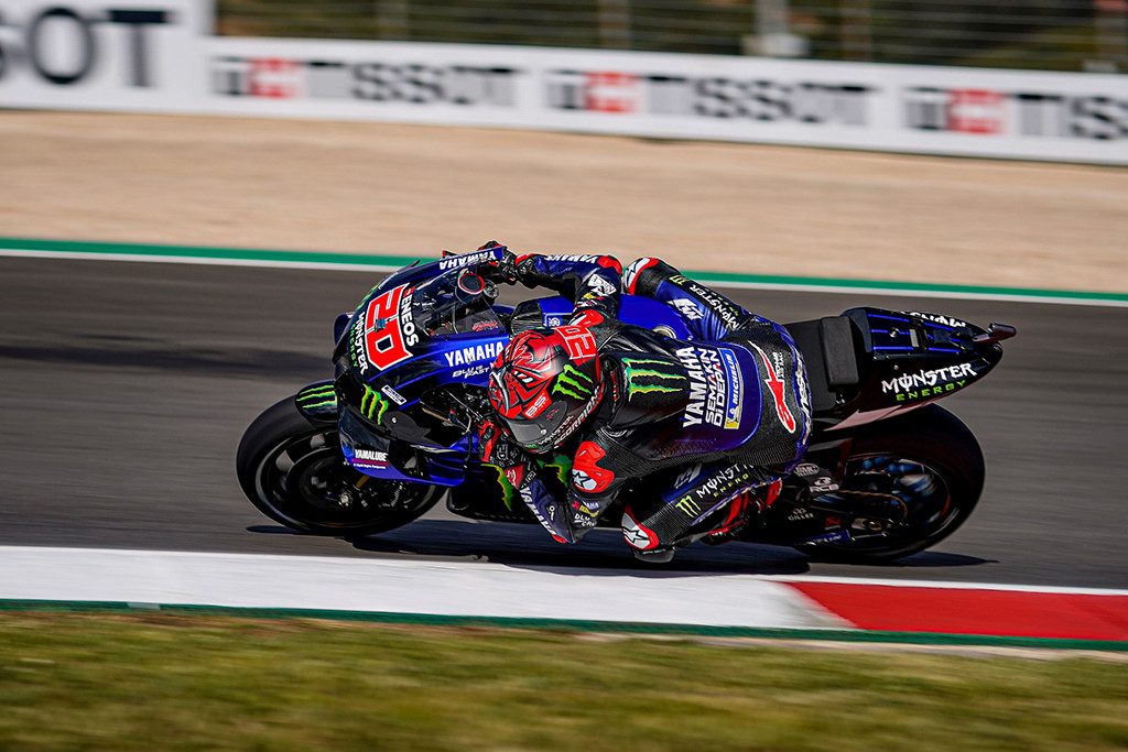 MotoGP. Po teisėjų sprendimo, Portugalijoje iš pirmos pozicijos startuos F. Quartararo